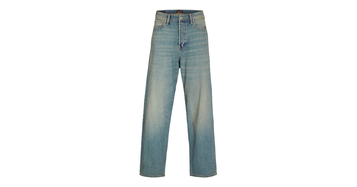 Jeans Loose-Fit Jack & Jones - Corte Holgado, Denim Azul, 100% Algodón, Tallas 30/32