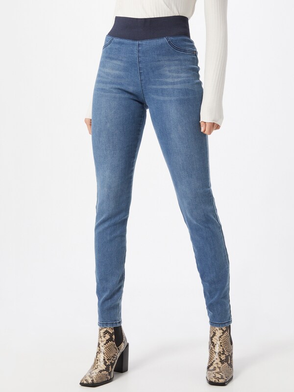 Freequent Skinny Jeggings 'Shantal' in Blue Denim