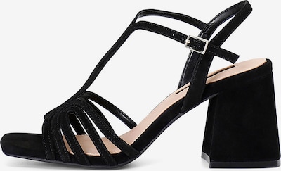 CAFè NOIR Sandalen in schwarz, Produktansicht