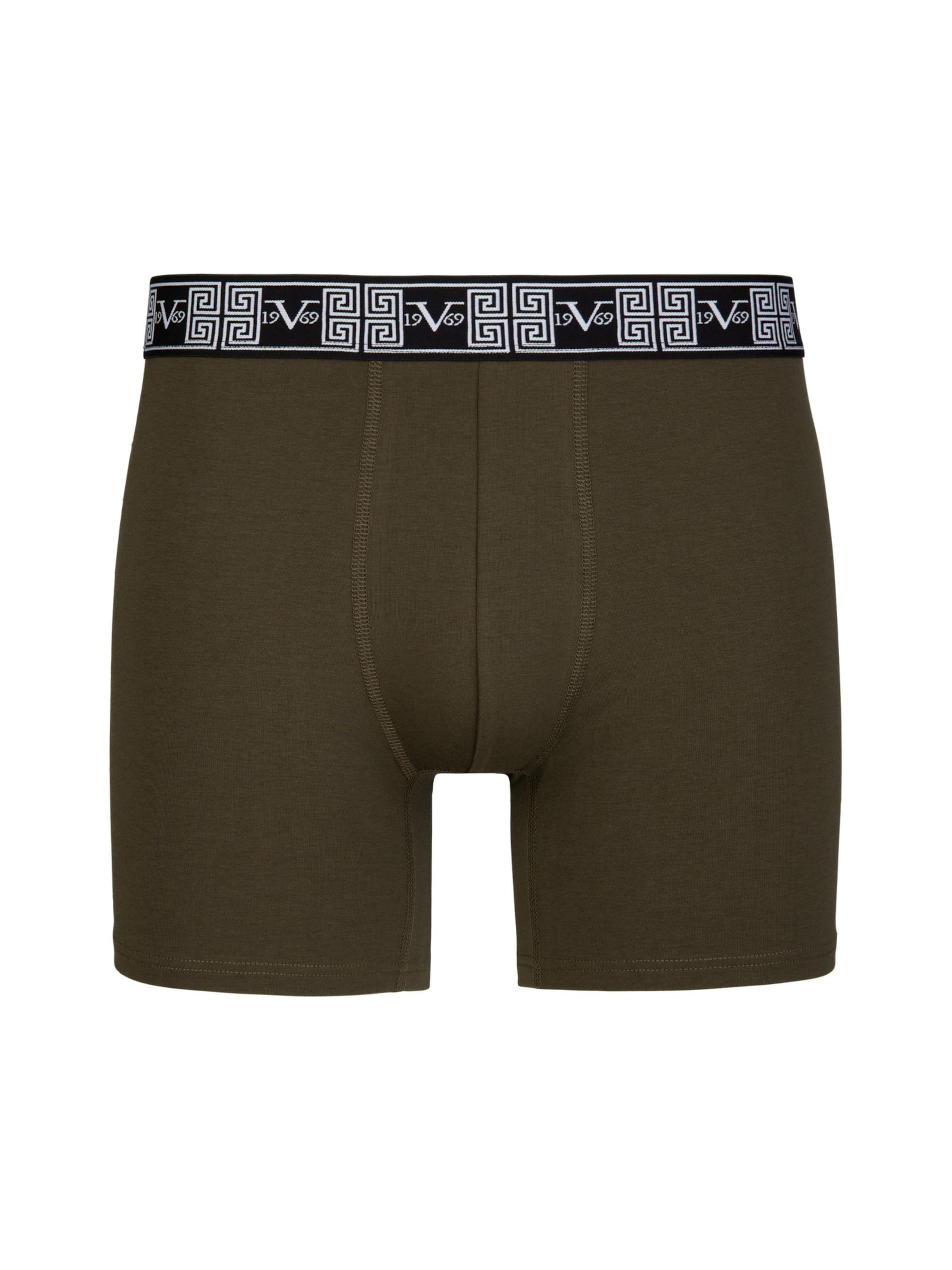 19V69 ITALIA Boxershorts 'Francesco' in Blauw