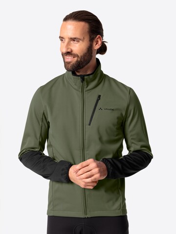 VAUDE Sports jacket 'M Matera SFT J II' in Green: front