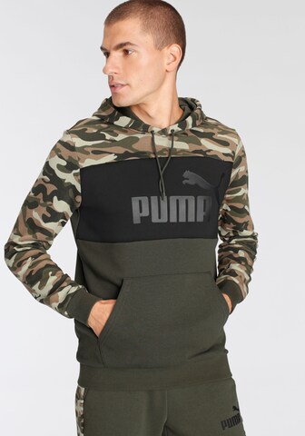 PUMA Sweatshirt in Grün: predná strana