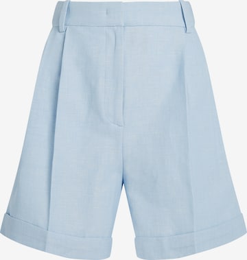 TOMMY HILFIGER - regular Pantalón plisado en azul: frente