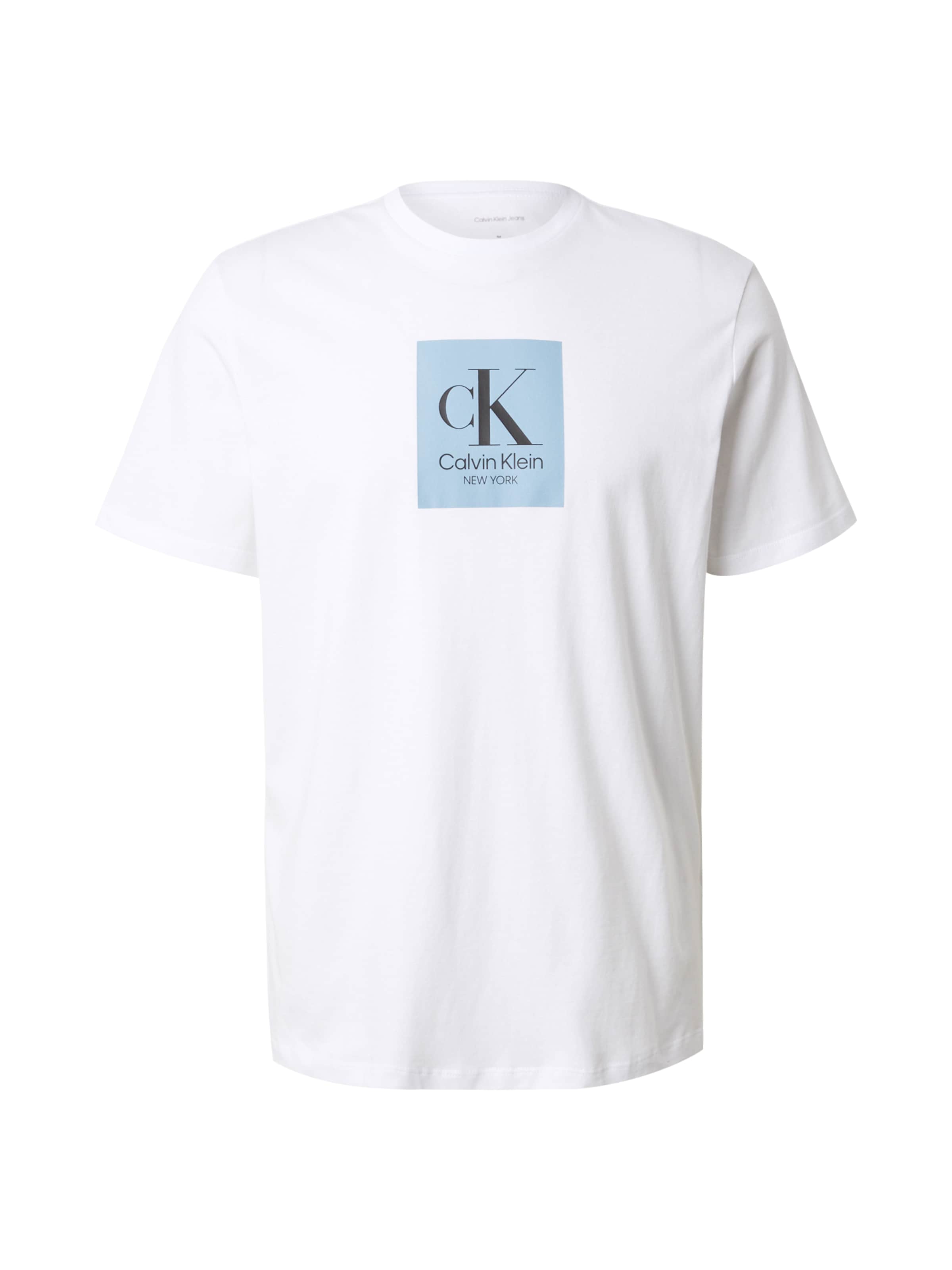 Calvin Klein Shirt in Pastel blue / Black / White, Item view