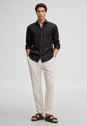 STRELLSON Regular fit Button Up Shirt 'Ceasar' in Black
