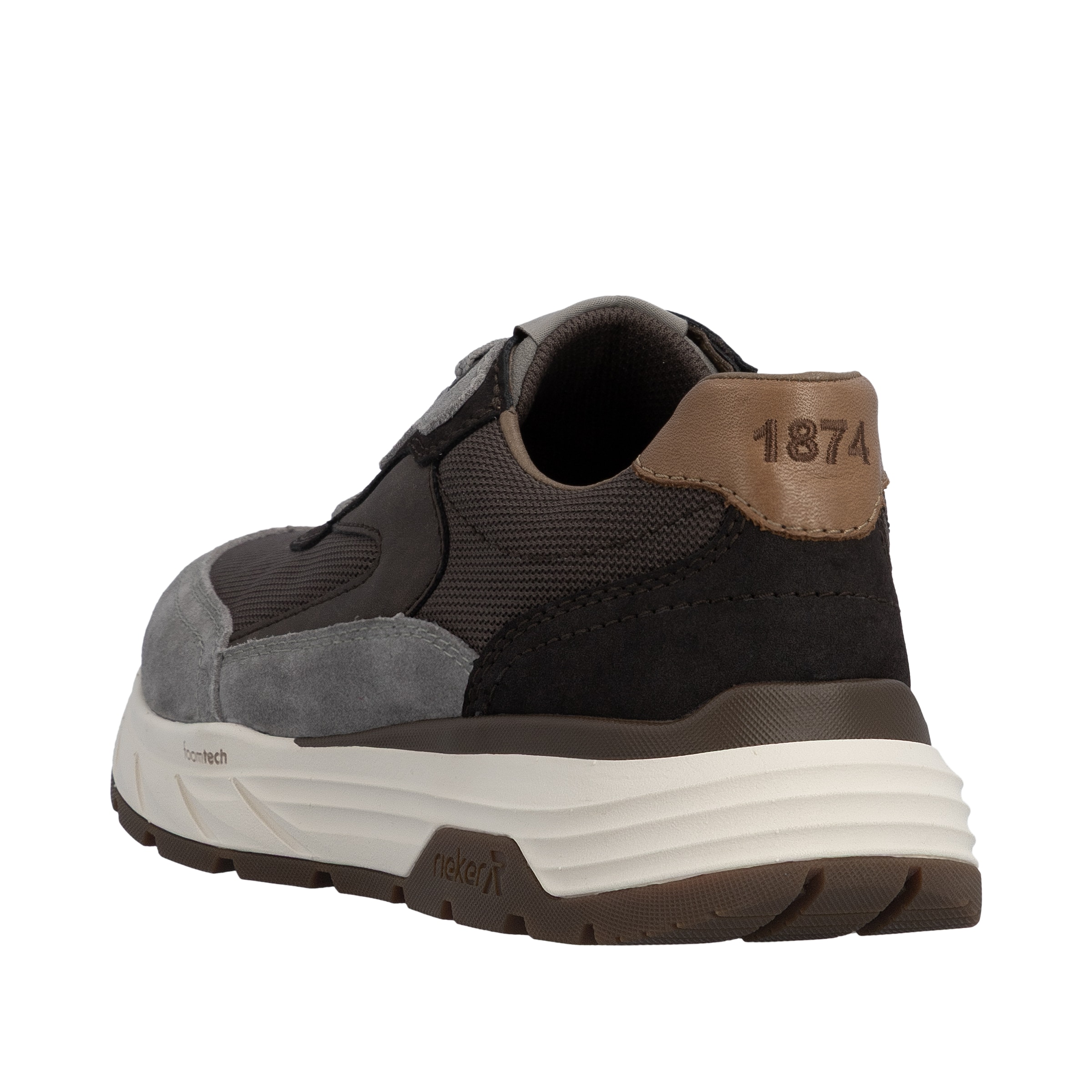 Baskets basses Rieker en marron