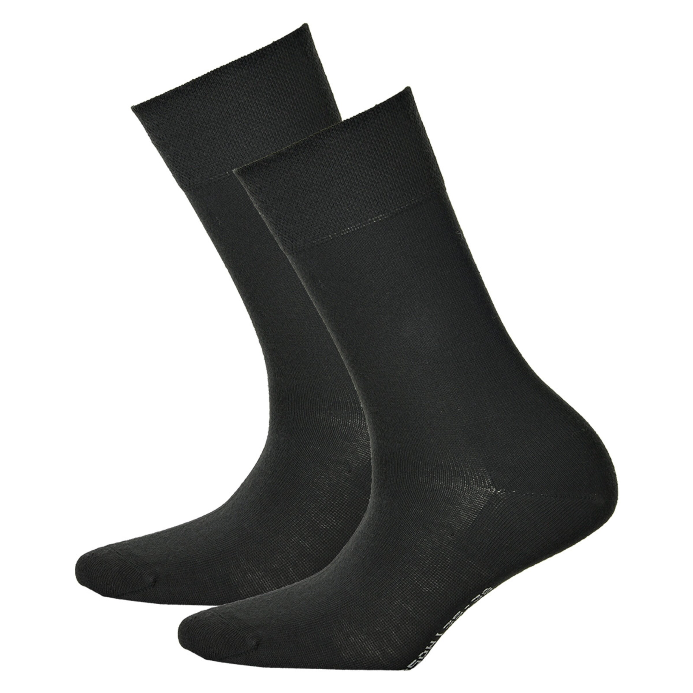 Hudson Socken in Schwarz: Vorderseite