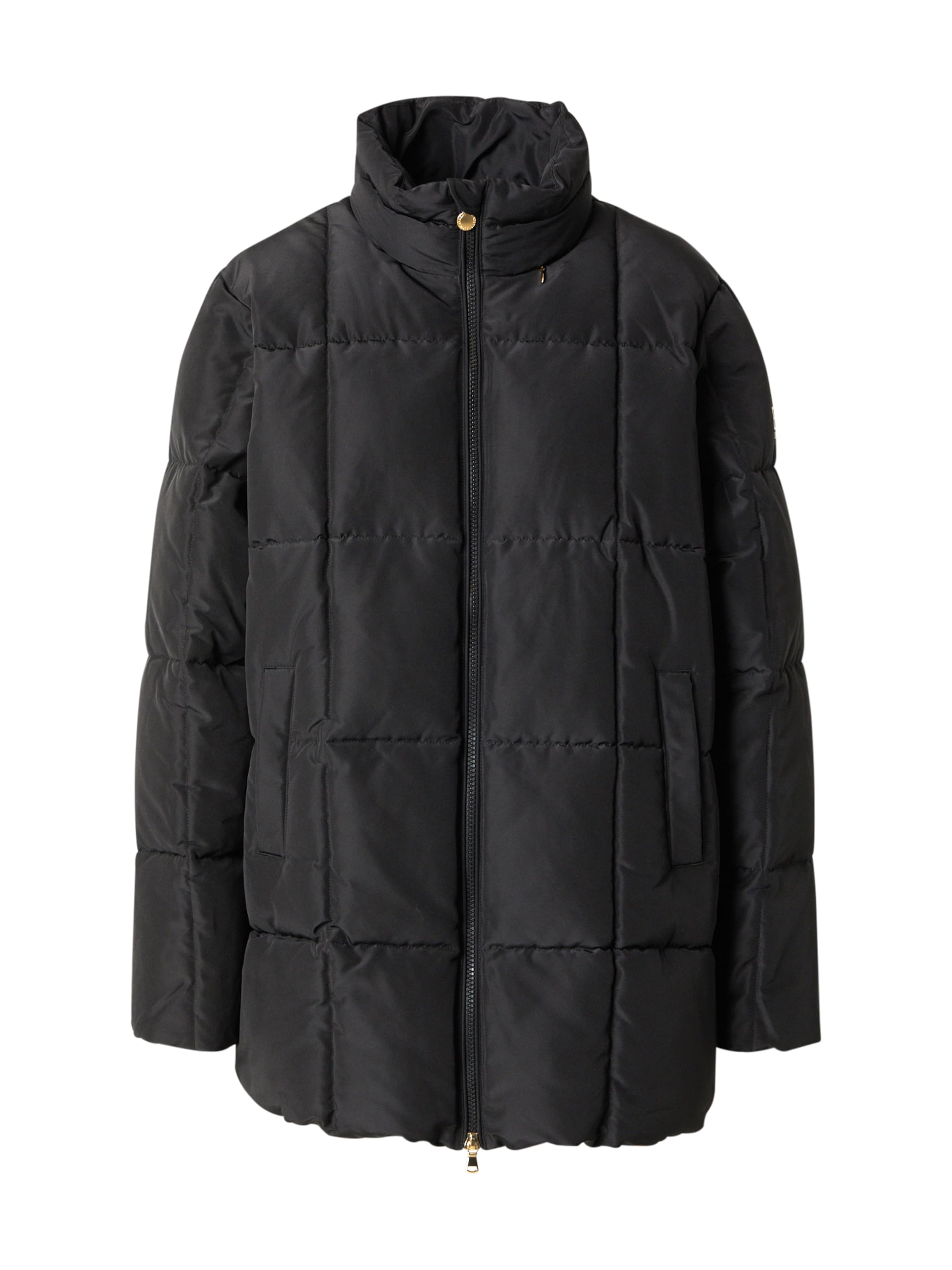 Giacca invernale di EA7 Emporio Armani in nero: frontale