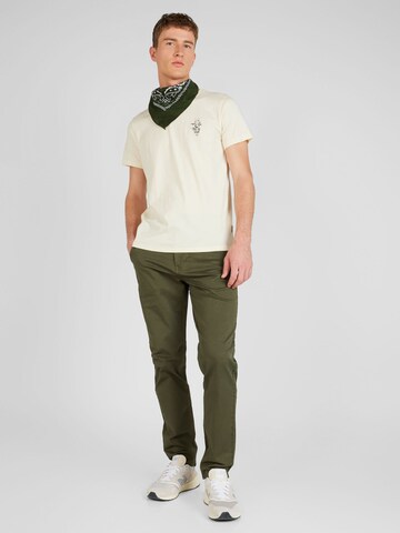 BLEND Regular Chino trousers in Green