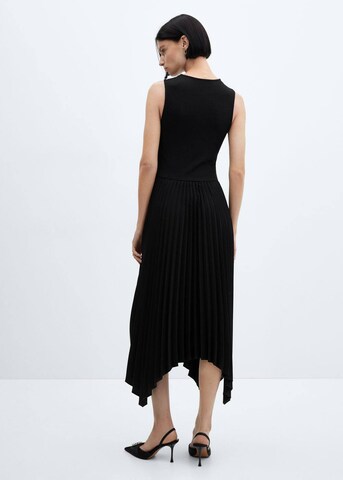 MANGO Abendkleid 'Caldera' in Schwarz