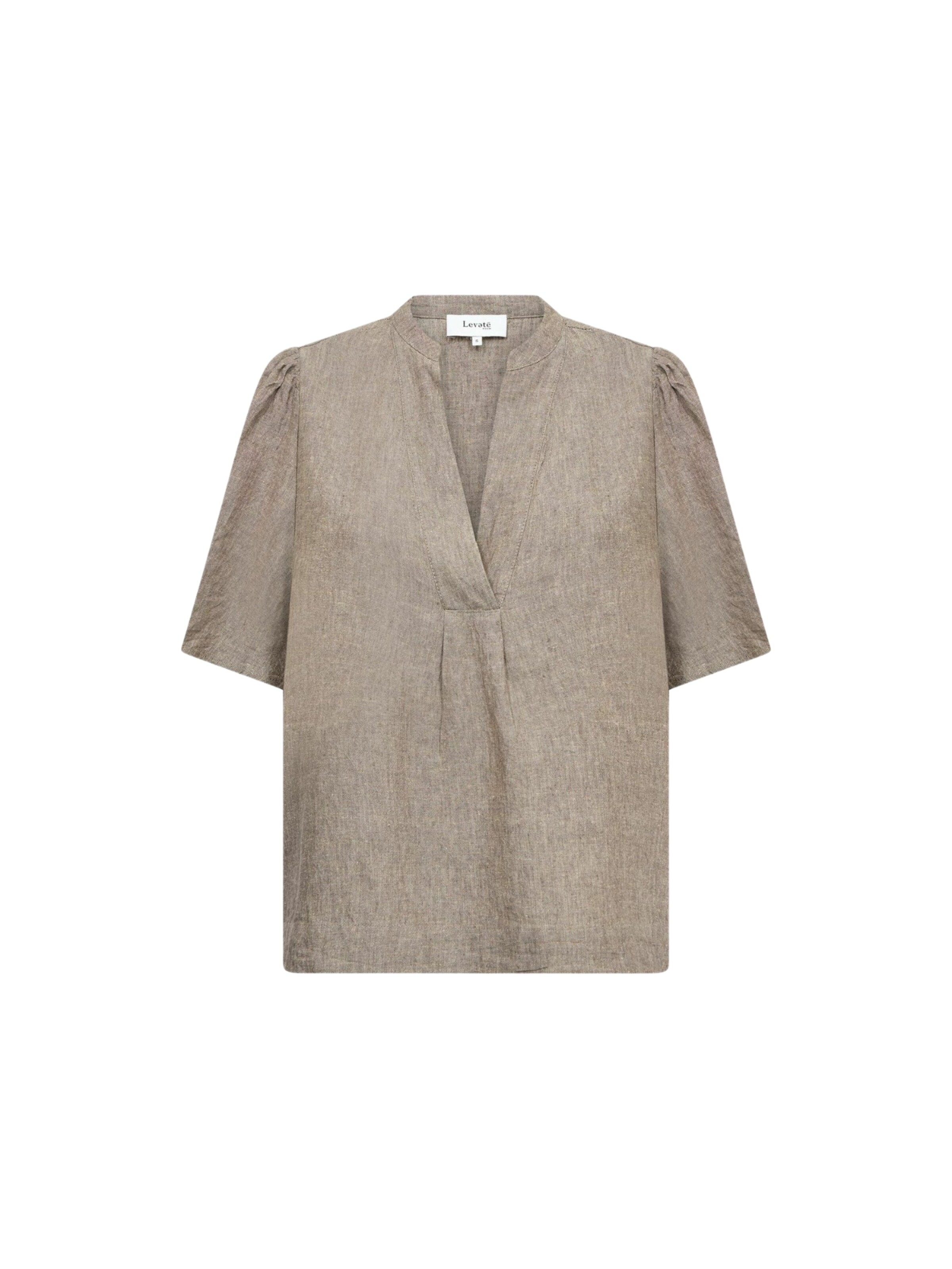 Maglietta ' LR-NAJA ' di Levete Room in beige: frontale