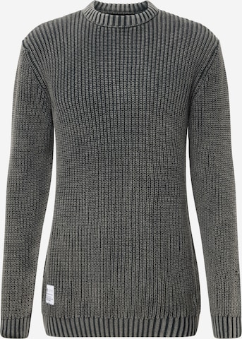 ALPHA INDUSTRIES Sweater in Grey: front