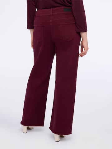 Fiorella Rubino Regular Broek in Rood