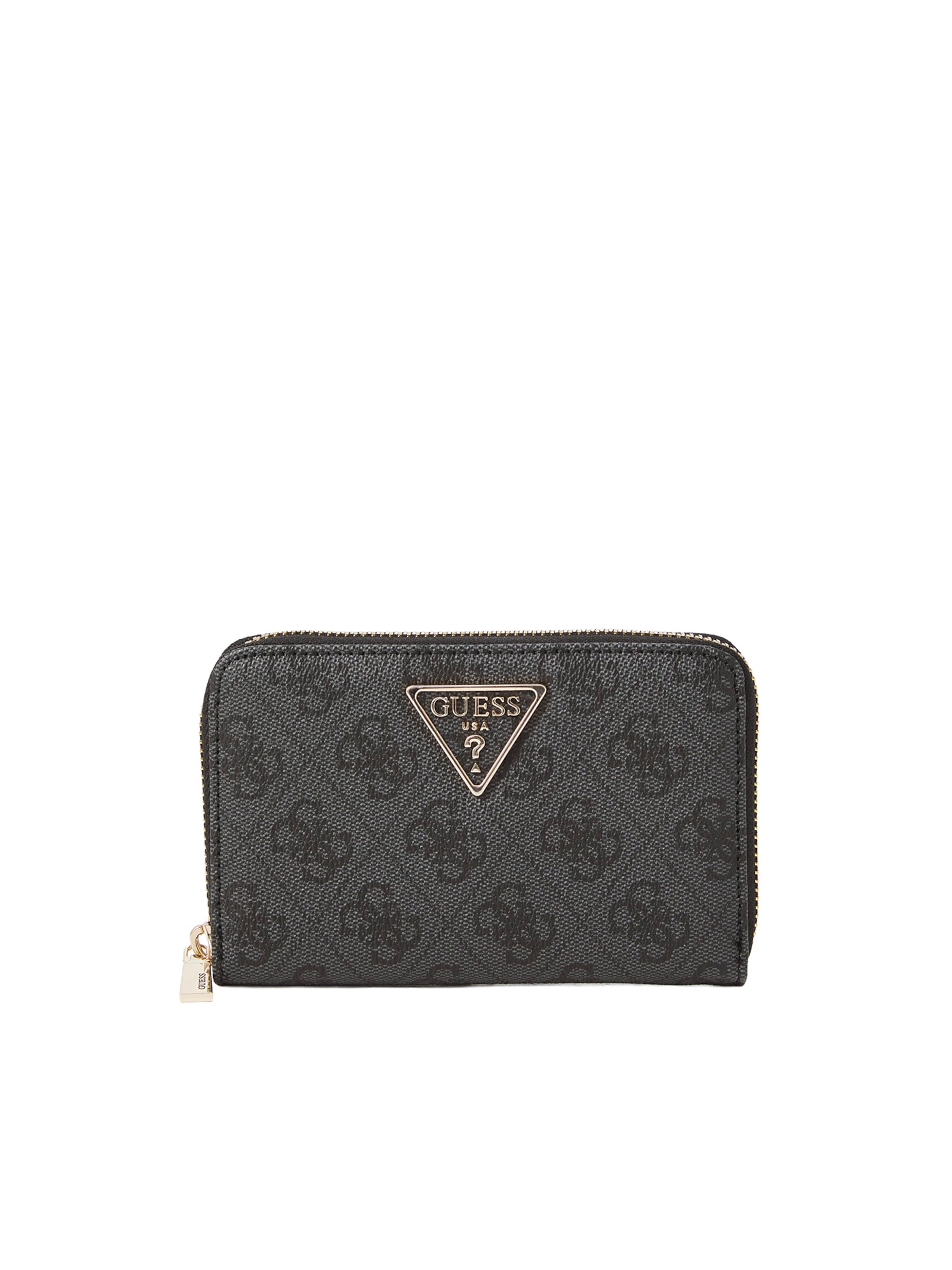 GUESS Wallet 'Laurel II' in Black: front