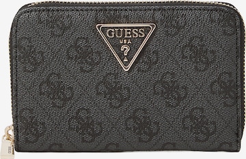 GUESS Kukkaro 'Laurel II' värissä musta: etupuoli