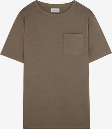 T-Shirt Scalpers en marron : devant