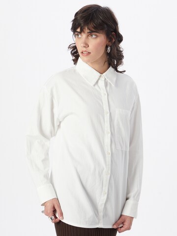 Camicia da donna 'MAMRY' di JAN 'N JUNE in bianco: frontale