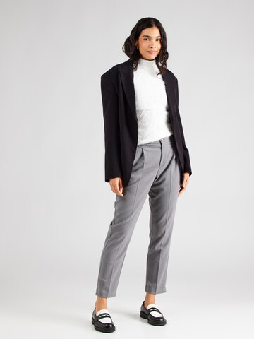 Loosefit Pantalon à pince s.Oliver en gris