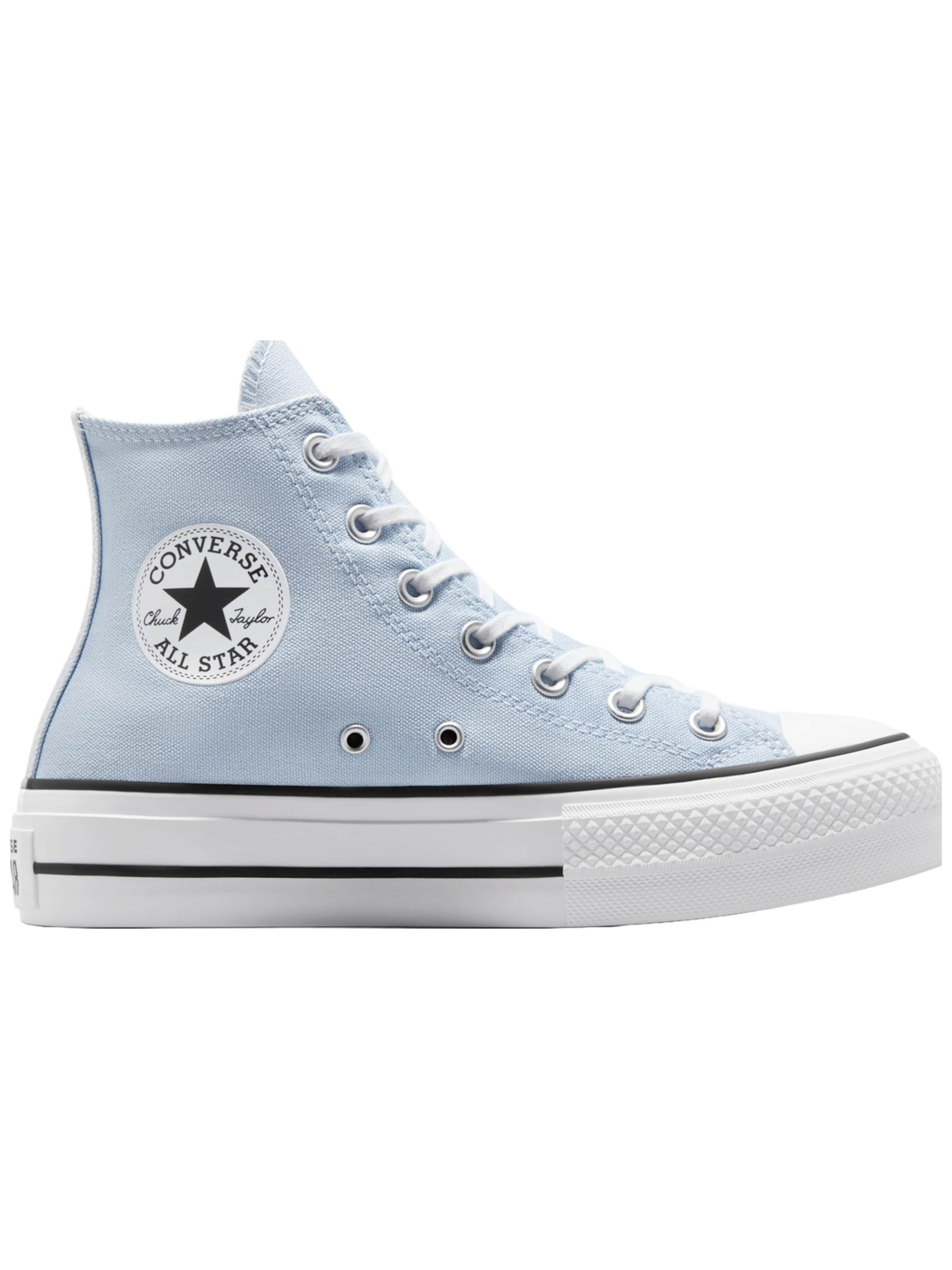 CONVERSE High-top trainers 'Chuck Taylor All Star Lift' in Blue: front
