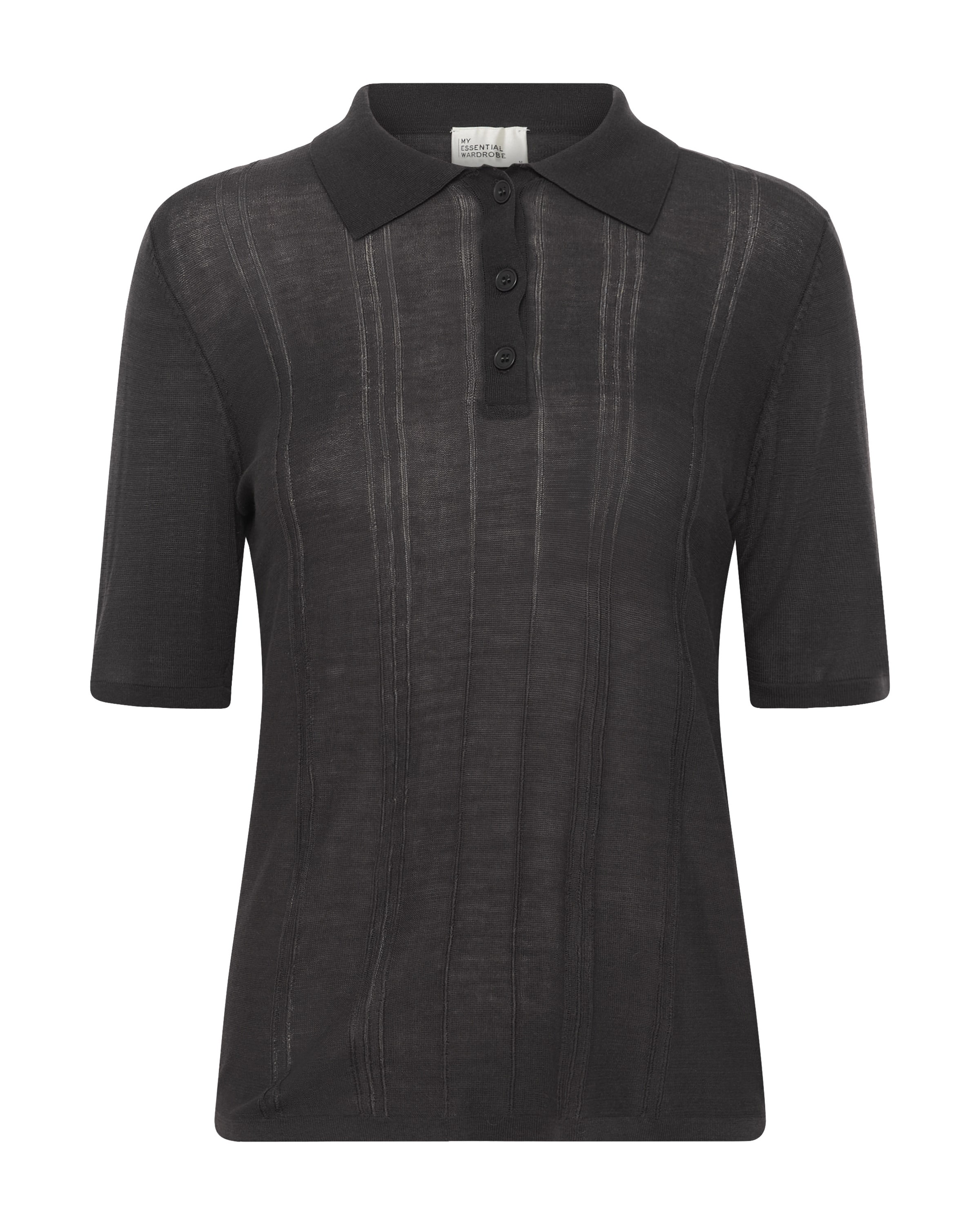 My Essential Wardrobe Trui 'Enise' in Grijs: voorkant