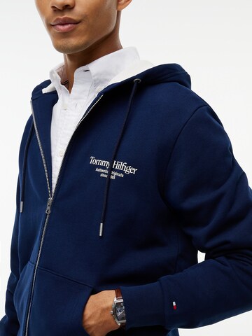 Veste de survêtement TOMMY HILFIGER en bleu