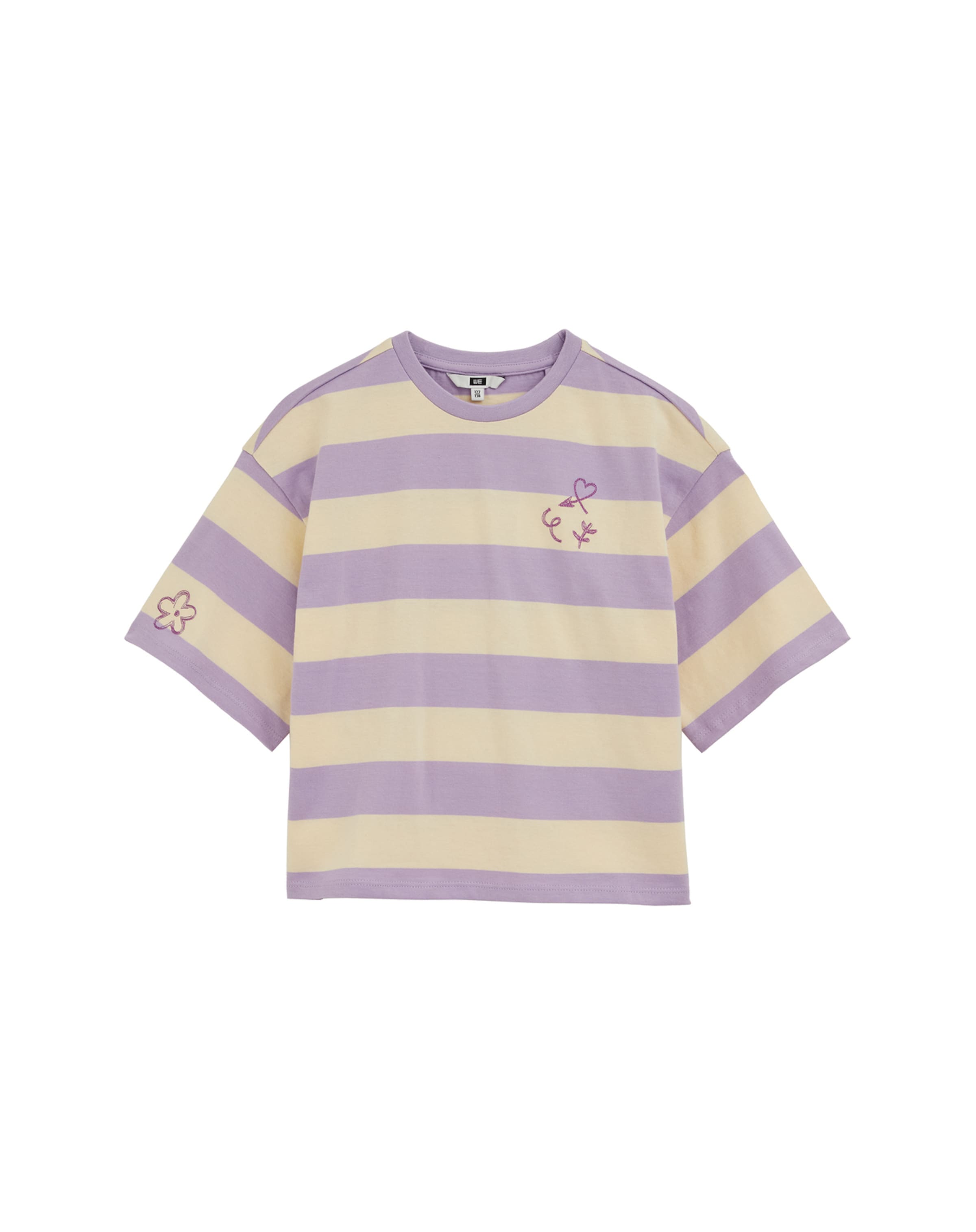 WE Fashion - Camiseta en beige: frente