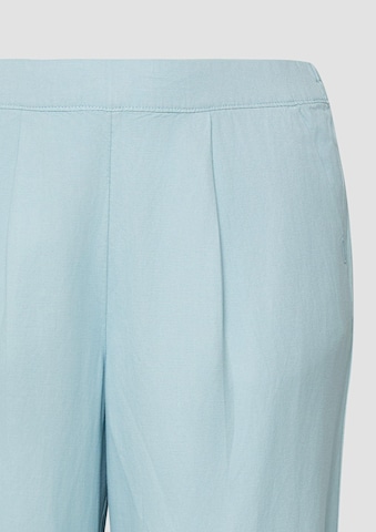 Wide Leg Pantalon QS en bleu