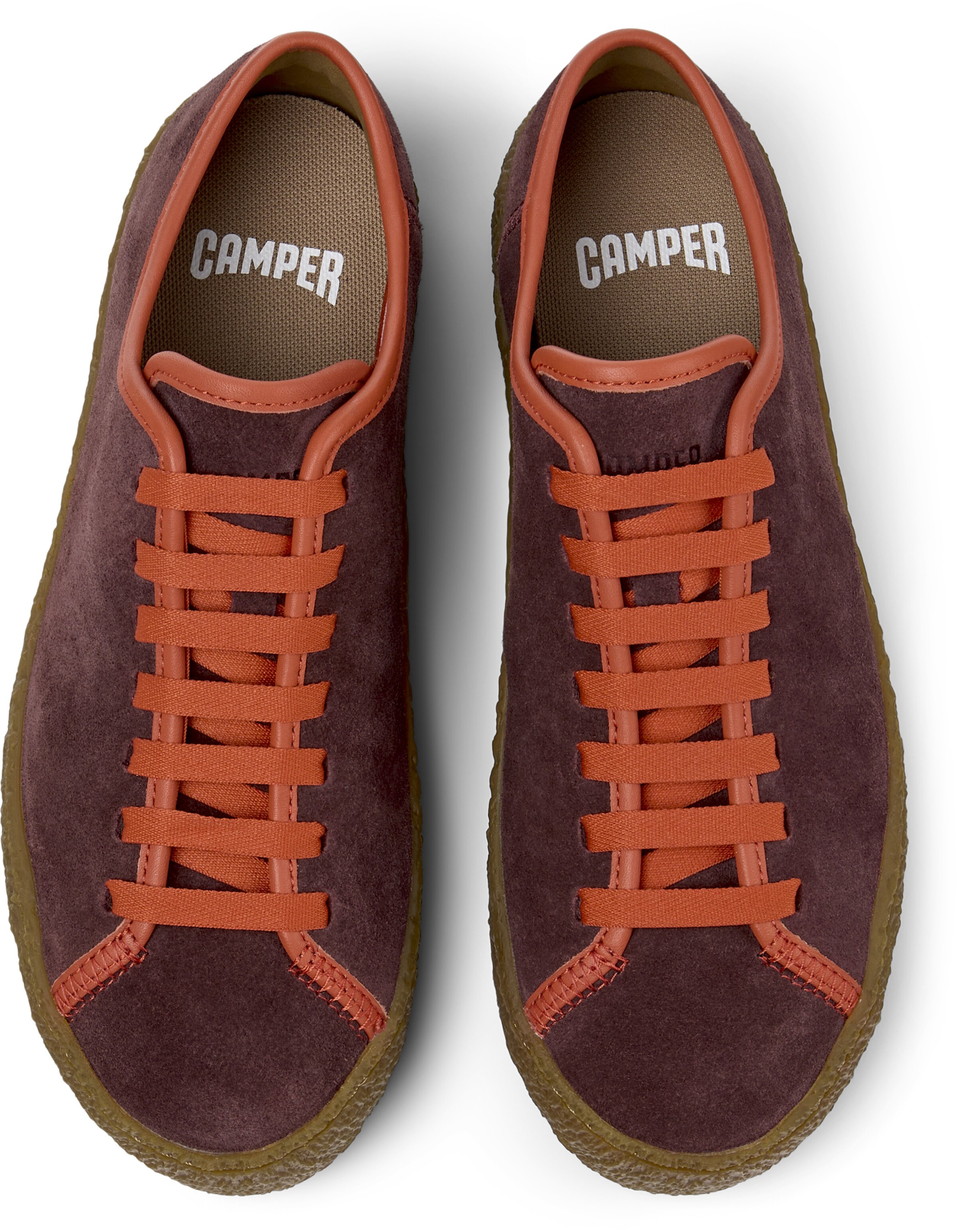 CAMPER Sneakers laag 'Peu Terreno' in Rood