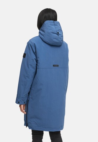 NAVAHOO Winter coat 'Hageltanz 14' in Blue
