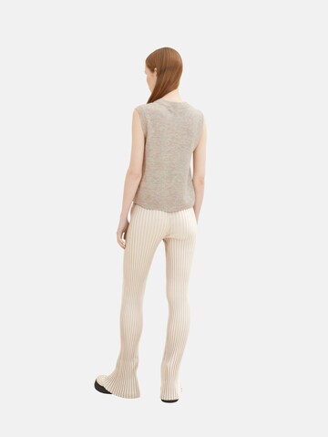 Pull-over TOM TAILOR en beige