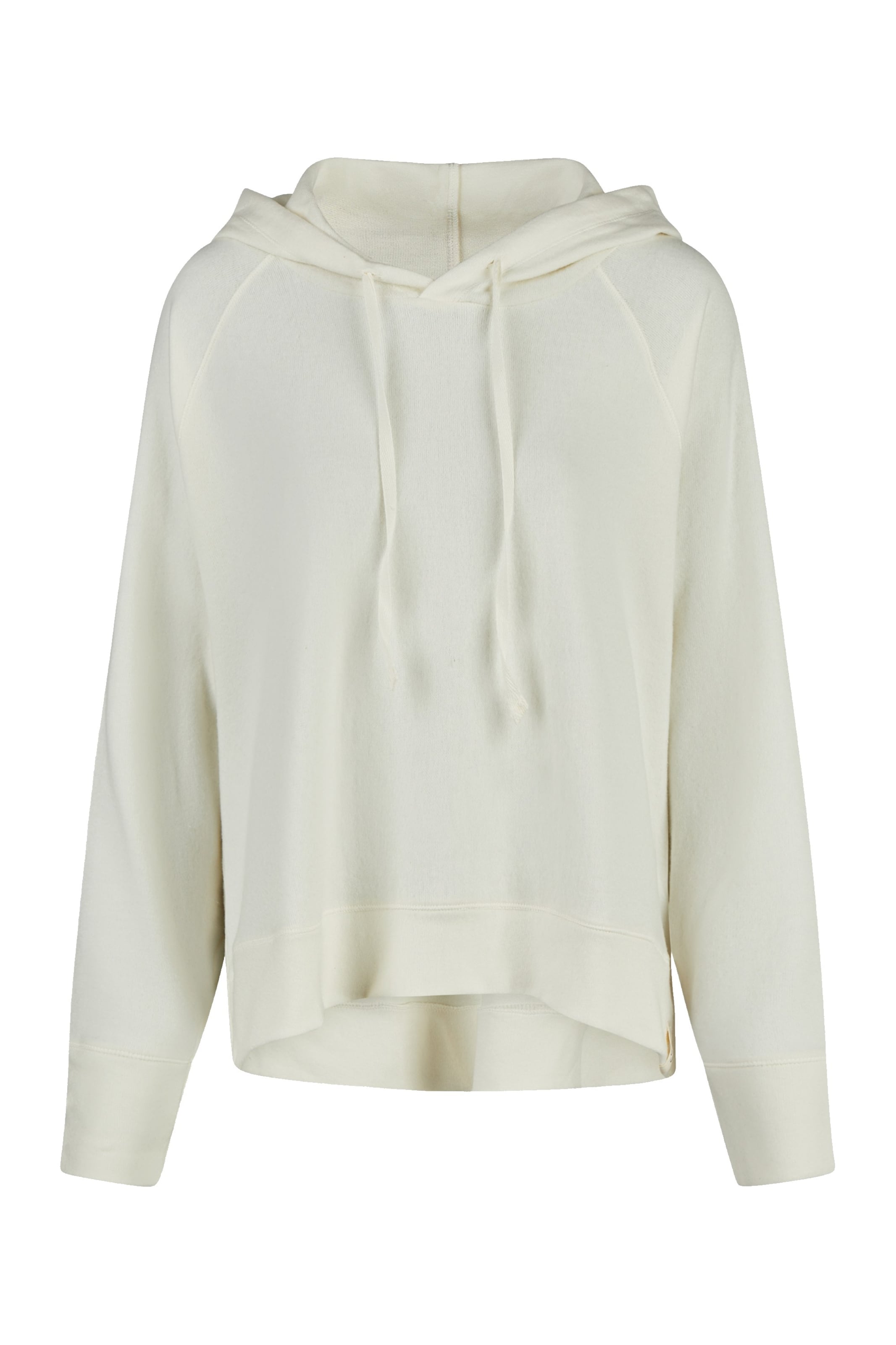 Cotton Candy Trui in Wit: voorkant