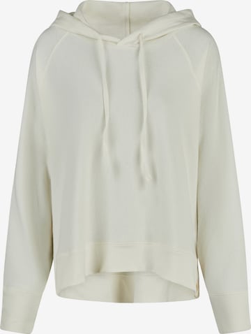 Cotton Candy Kapuzenpullover in Weiß: Vorderseite