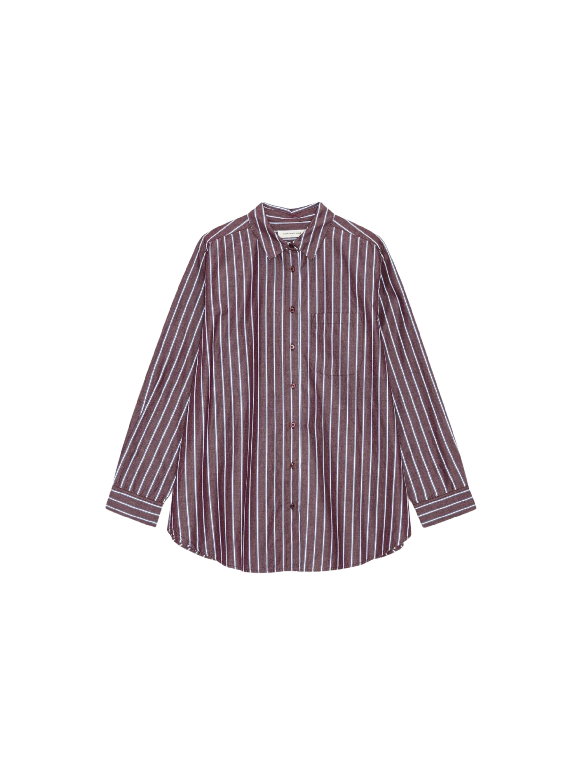 Maglietta ' gaia ' di moshi moshi mind in rosso: frontale