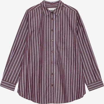 Maglietta ' gaia ' di moshi moshi mind in rosso: frontale