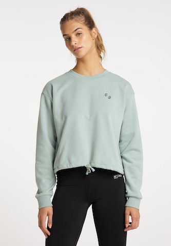 TALENCE Sweatshirt in Groen: voorkant