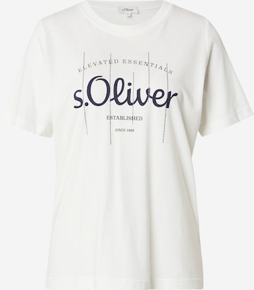 s.Oliver Koszulka w kolorze biały: przód