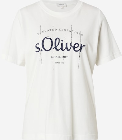 Marškinėliai iš s.Oliver, spalva – juoda / balta, Prekių apžvalga