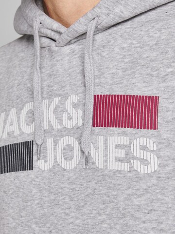JACK & JONES - Sweatshirt em cinzento
