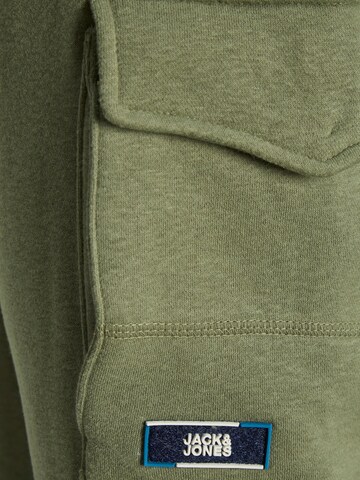 JACK & JONES Tapered Cargobroek 'Gordon' in Groen