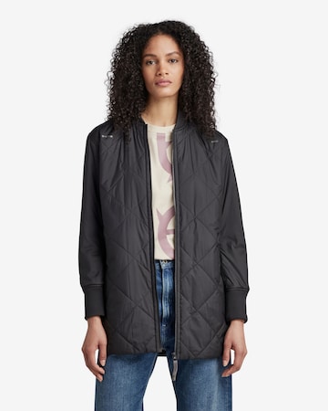 Veste mi-saison G-Star RAW en noir : devant