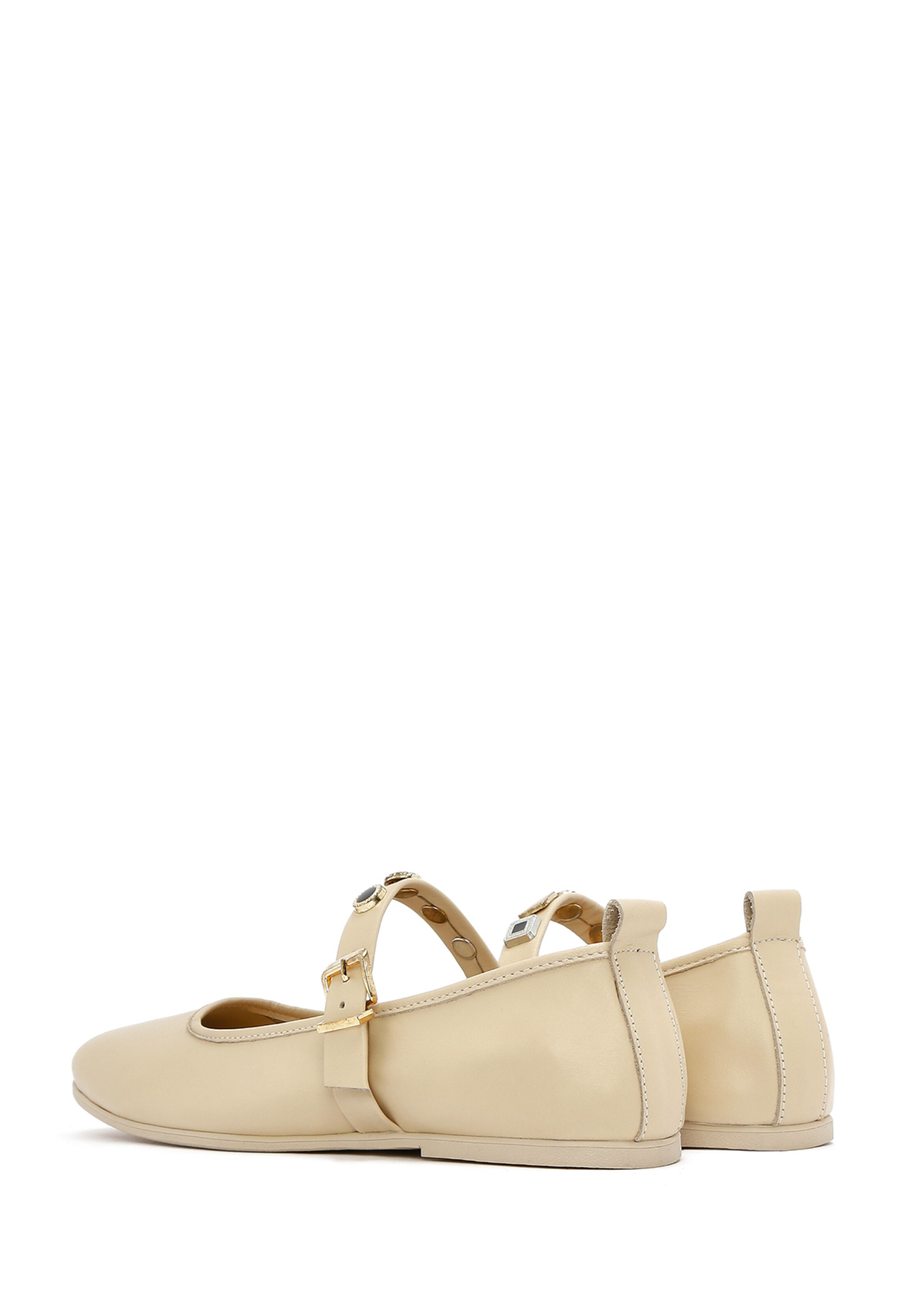 Derimod Strap ballerina in Beige
