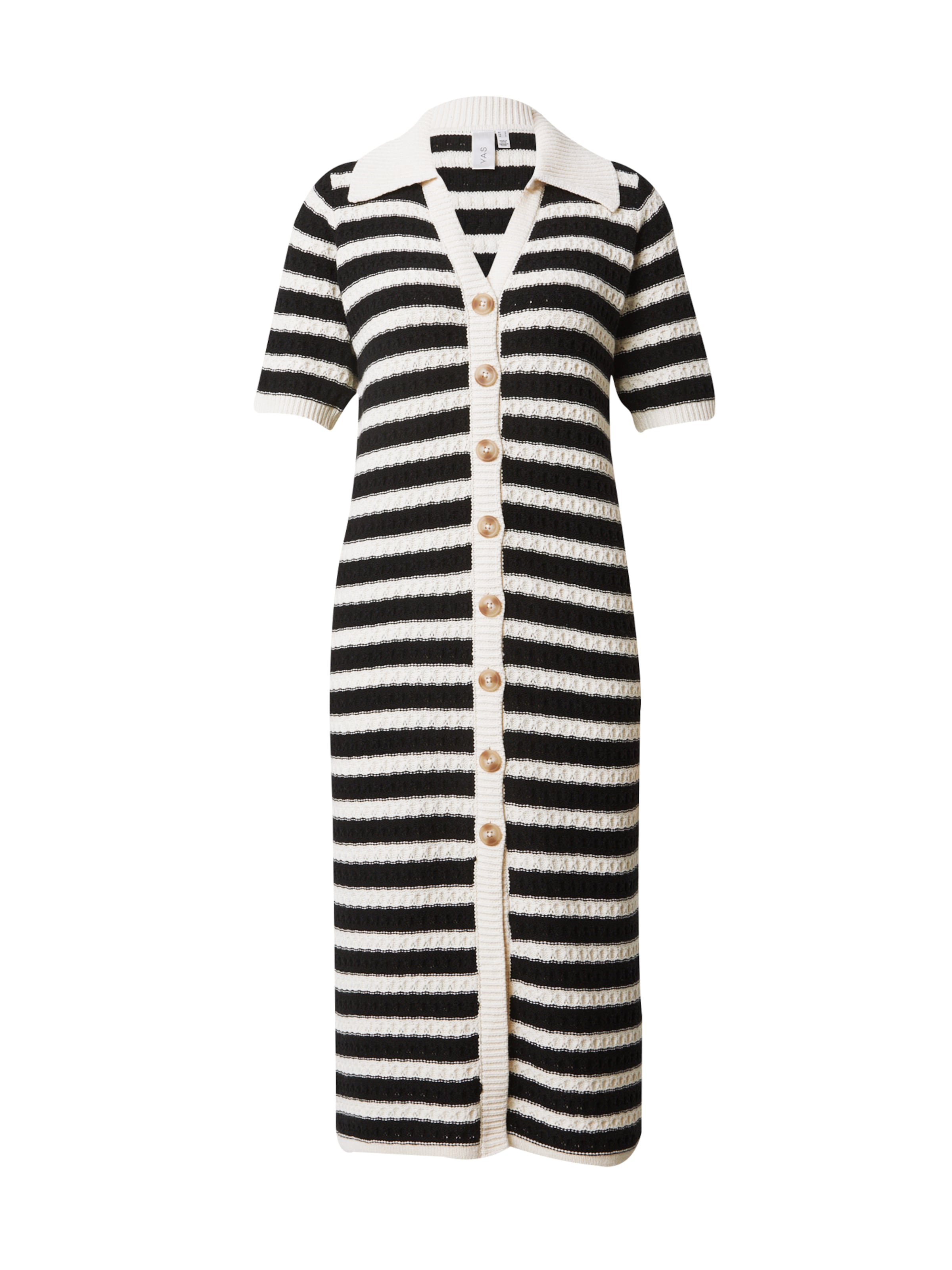 Abito in maglia 'Croc' di YAS in beige: frontale