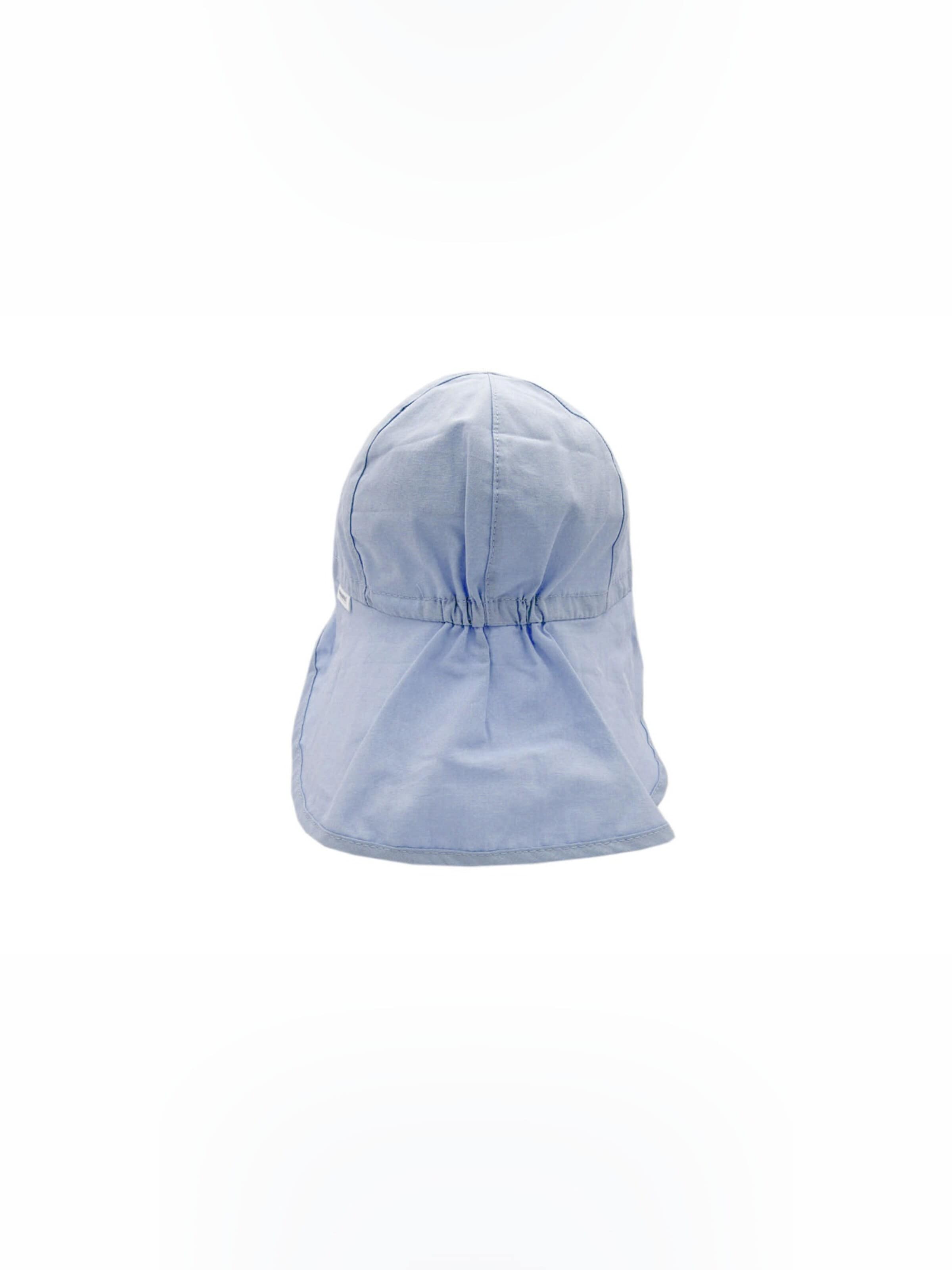 MAXIMO Beanie 'MINI BOY-Schildmütze Nackenschutz, UV' in Blue
