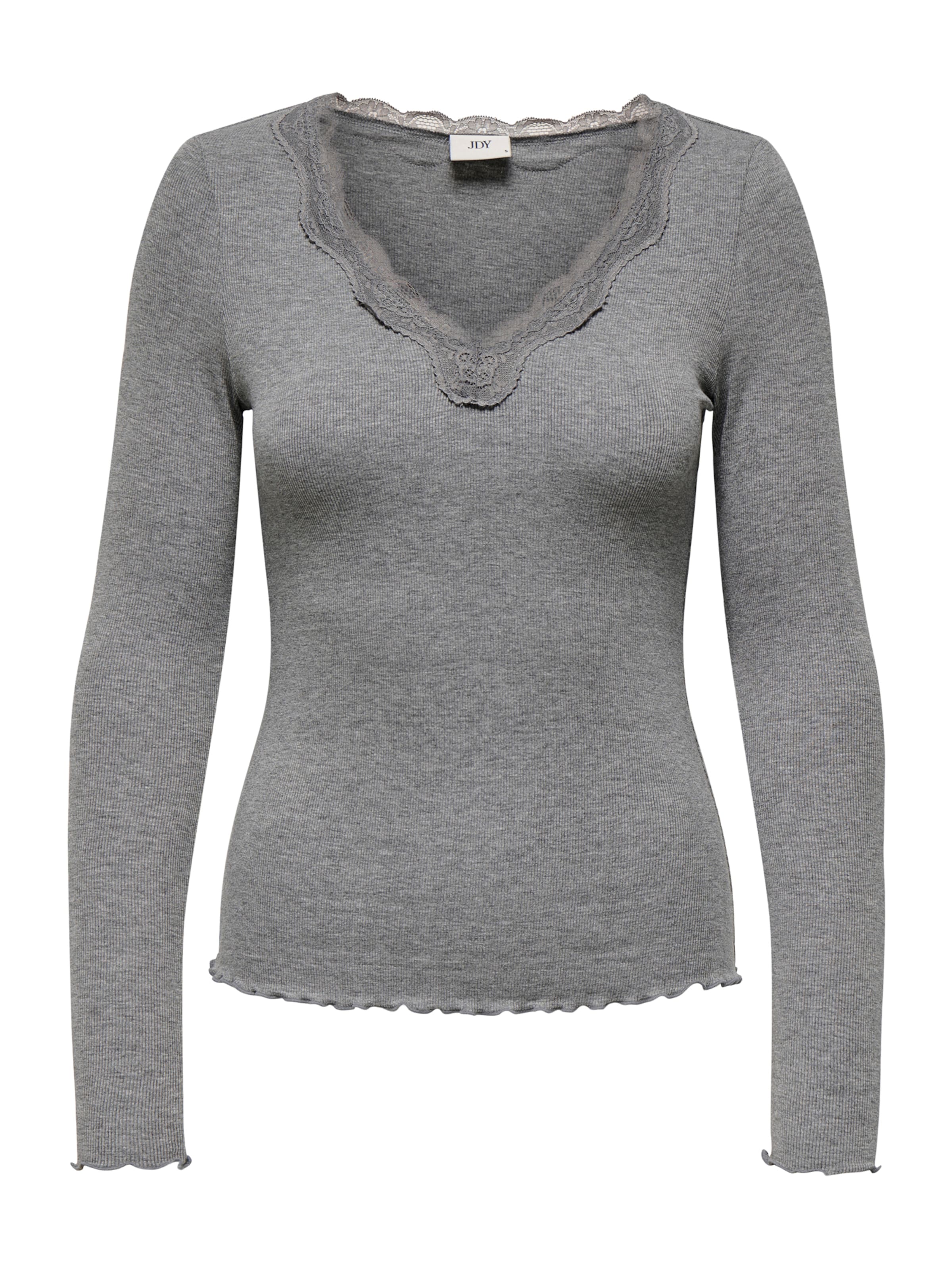 JDY Футболка 'JDYETOILE' в Серый: спереди