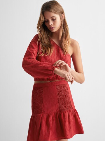 MANGO TEEN Blouse 'Tomatot' in Rood: voorkant