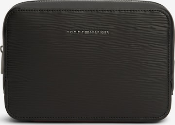 TOMMY HILFIGER Toilettilaukku värissä musta: etupuoli