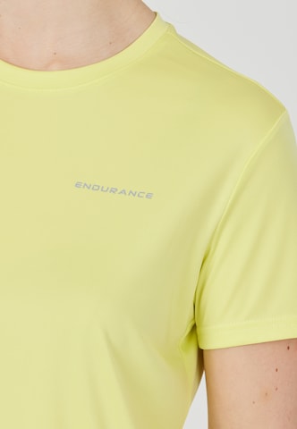 ENDURANCE Performance Shirt 'Keily' in Yellow