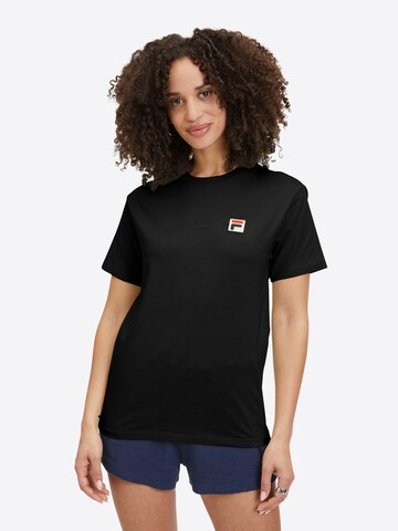 FILA - Camisa 'LIEBSTADT' em preto: frente