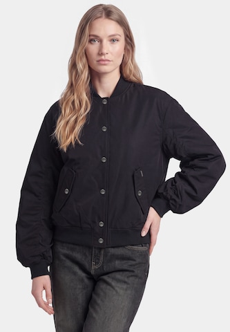 DreiMaster Vintage - Chaqueta de entretiempo en negro: frente