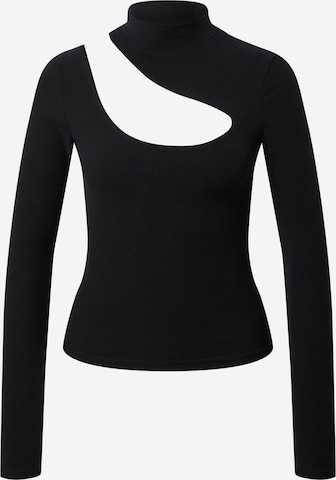 4th & Reckless - Camiseta 'IDA' en negro: frente